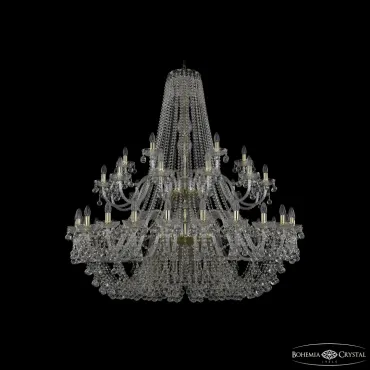 Подвесная люстра Bohemia Ivele Crystal 1409 1409/24+12+6/530/2d G