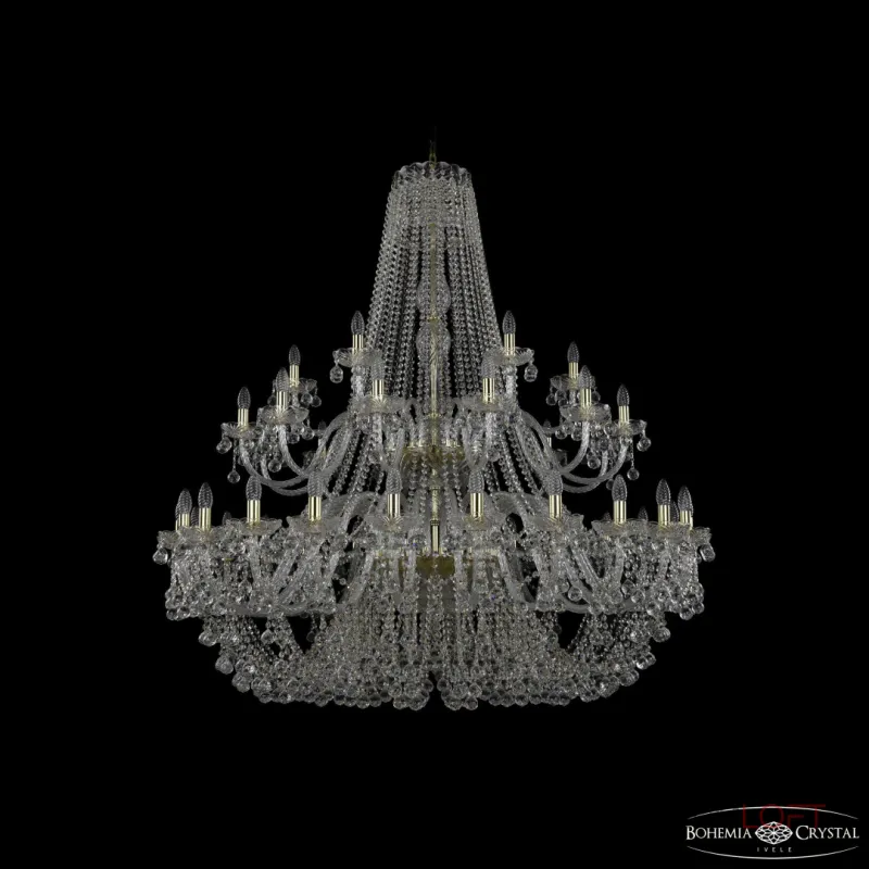 Подвесная люстра Bohemia Ivele Crystal 1409 1409/24+12+6/530/2d G Подвесная люстра Bohemia Ivele Crystal 1409 1409/24+12+6/530/2d G