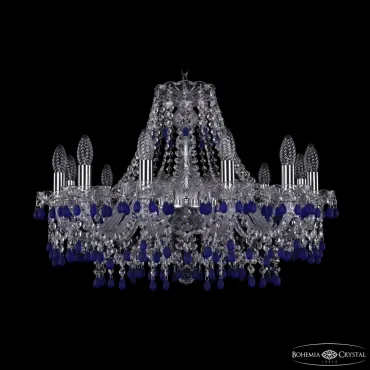 Подвесная люстра Bohemia Ivele Crystal 1410 1410/12/240 Ni V3001 Подвесная люстра Bohemia Ivele Crystal 1410 1410/12/240 Ni V3001