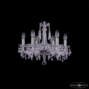 Подвесная люстра Bohemia Ivele Crystal 1410 1410/6/160 Ni V0300 Подвесная люстра Bohemia Ivele Crystal 1410 1410/6/160 Ni V0300