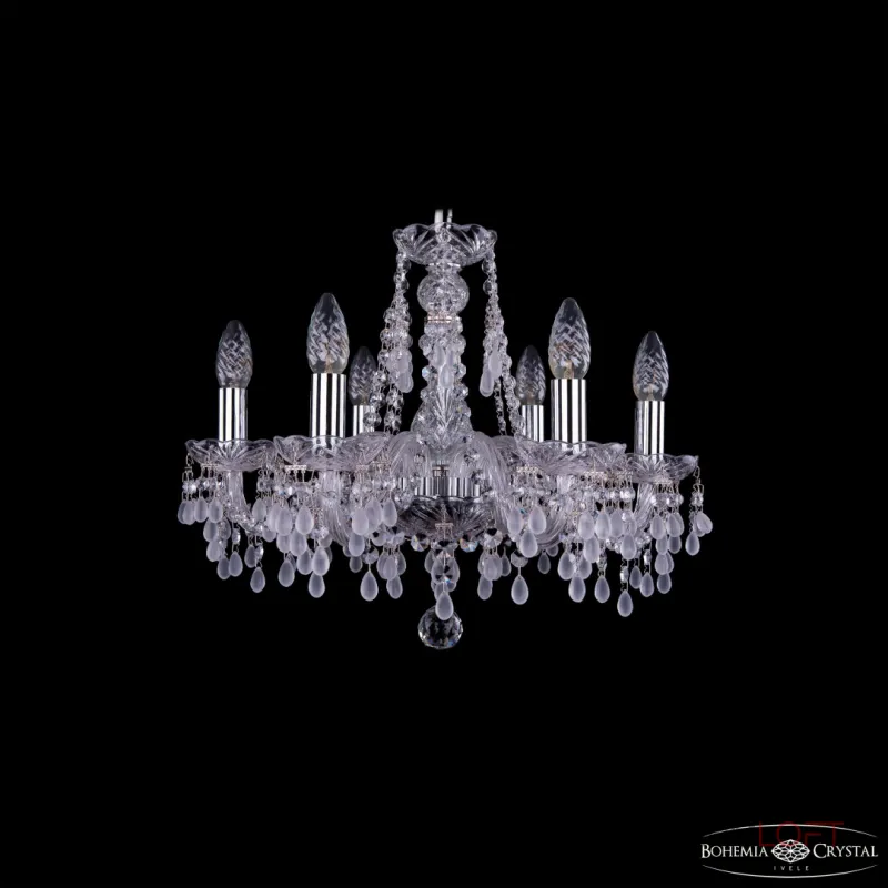 Подвесная люстра Bohemia Ivele Crystal 1410 1410/6/160 Ni V0300 Подвесная люстра Bohemia Ivele Crystal 1410 1410/6/160 Ni V0300