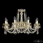Подвесная люстра Bohemia Ivele Crystal 1402 1402/8/240 G M801