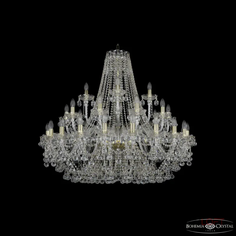 Подвесная люстра Bohemia Ivele Crystal 1409 1409/20+10+5/400 G