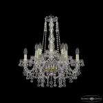 Подвесная люстра Bohemia Ivele Crystal 1409 1409/6+3/195/h-63 G