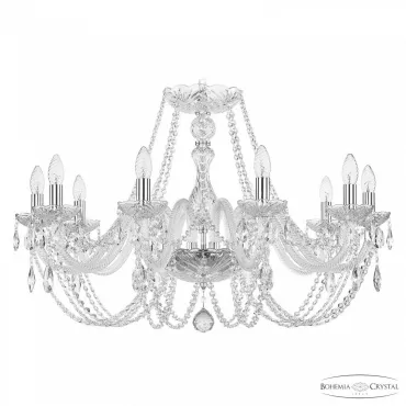 Подвесная люстра Bohemia Ivele Crystal 101 101/10/300 Ni
