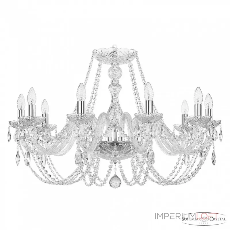 Подвесная люстра Bohemia Ivele Crystal 101 101/10/300 Ni