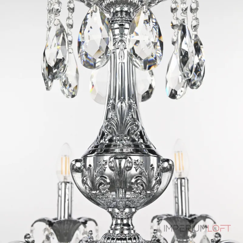 Подвесная люстра Bohemia Ivele Crystal AL7901 AL79101/10/250 B Ni