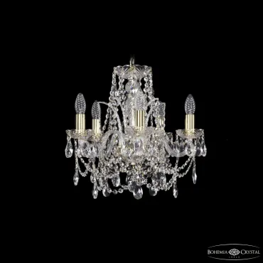 Подвесная люстра Bohemia Ivele Crystal 1411 1411/5/141 G