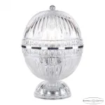 Настольная лампа Bohemia Ivele Crystal 5480 5480L/18 Ni Clear/M-1G