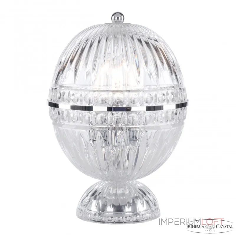 Настольная лампа Bohemia Ivele Crystal 5480 5480L/18 Ni Clear/M-1G Настольная лампа Bohemia Ivele Crystal 5480 5480L/18 Ni Clear/M-1G