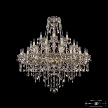 Подвесная люстра Bohemia Ivele Crystal 1415 1415/20+10+5/400 G M801