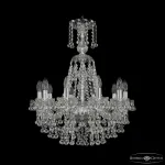 Подвесная люстра Bohemia Ivele Crystal 1409 1409/10/195/XL-67 Ni