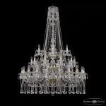 Подвесная люстра Bohemia Ivele Crystal 1413 1413/20+10+5/400/h-158/3d G