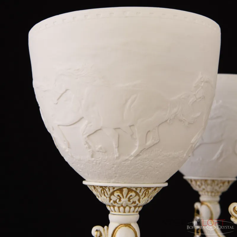Подвесная люстра Bohemia Ivele Crystal AL7801 AL78101/6/175 B WMG P1 U Horse
