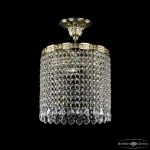 Потолочный светильник Bohemia Ivele Crystal 1920 19201/25IV G Leafs