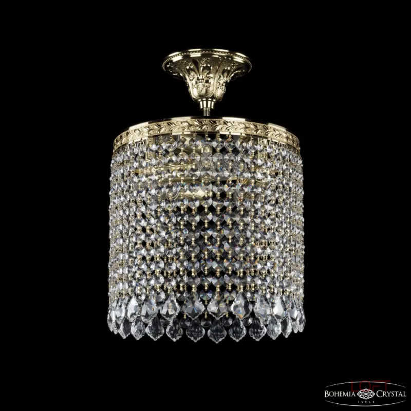 Потолочный светильник Bohemia Ivele Crystal 1920 19201/25IV G Leafs