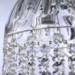 Подвесной светильник Bohemia Ivele Crystal 5478 5478/22 Ni Clear/M-1H Leafs