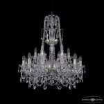 Подвесная люстра Bohemia Ivele Crystal 1411 1411/12+6/240/XL-83 G