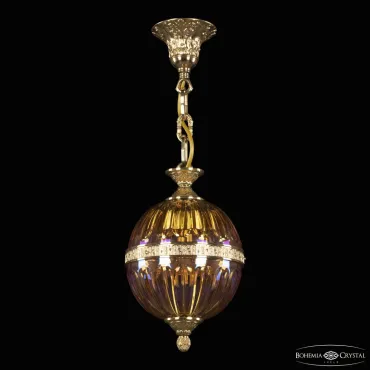 Подвесной светильник Bohemia Ivele Crystal 5680 5680/17 G Shampan/M-1H