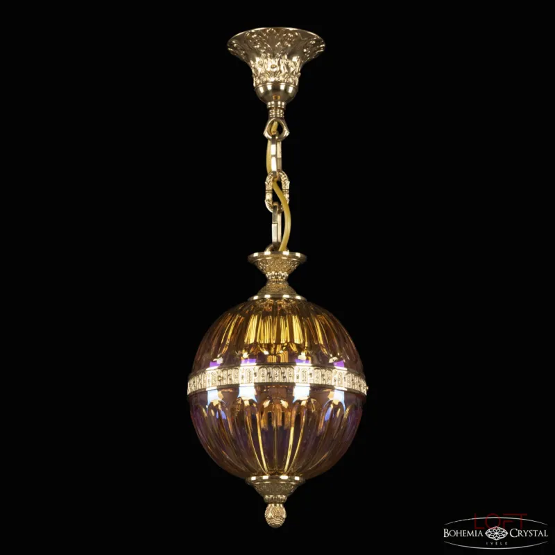 Подвесной светильник Bohemia Ivele Crystal 5680 5680/17 G Shampan/M-1H