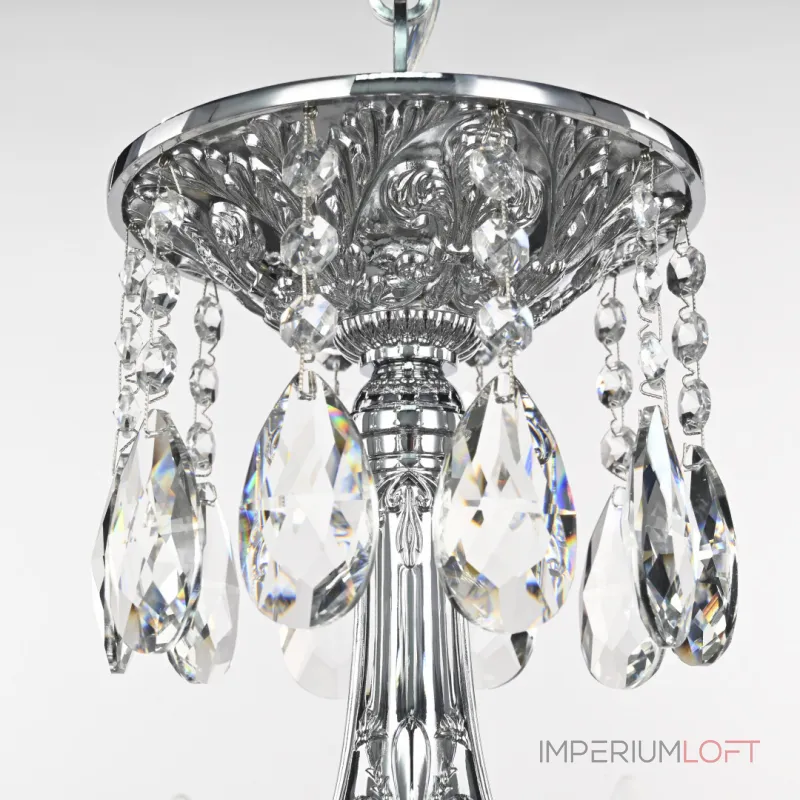Подвесная люстра Bohemia Ivele Crystal AL7901 AL79101/10/250 B Ni