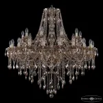 Подвесная люстра Bohemia Ivele Crystal 1415 1415/20+10/400 G M721