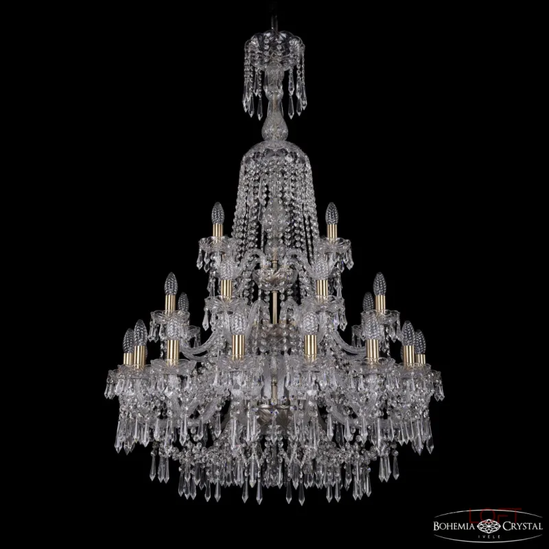 Подвесная люстра Bohemia Ivele Crystal 1403 1403/16+8+4/300/XL-131/3d Pa