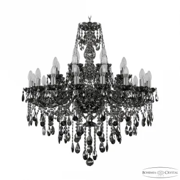 Подвесная люстра Bohemia Ivele Crystal 1415 1415/16+8+4/300 Ni M731