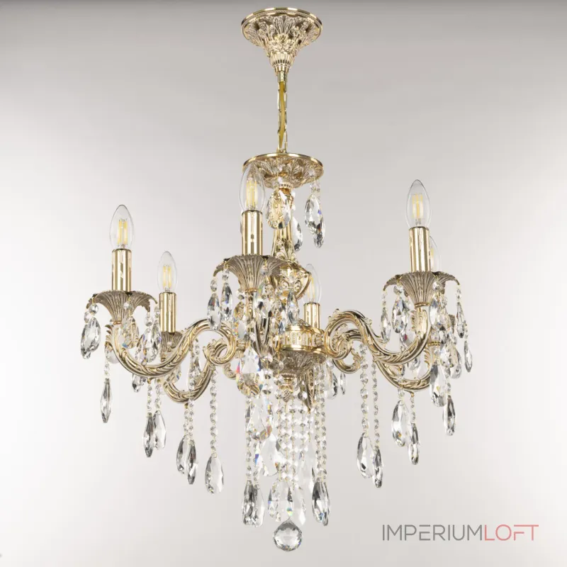 Подвесная люстра Bohemia Ivele Crystal AL7901 AL79101/6/175 B GW Подвесная люстра Bohemia Ivele Crystal AL7901 AL79101/6/175 B GW