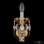 Бра Bohemia Ivele Crystal 5402 5402B/1/141 G Amber/M-1G