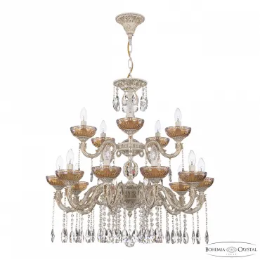 Подвесная люстра Bohemia Ivele Crystal AL7901 AL79101/10+5/250/2D A WMG P Shampan/M-1G Подвесная люстра Bohemia Ivele Crystal AL7901 AL79101/10+5/250/2D A WMG P Shampan/M-1G