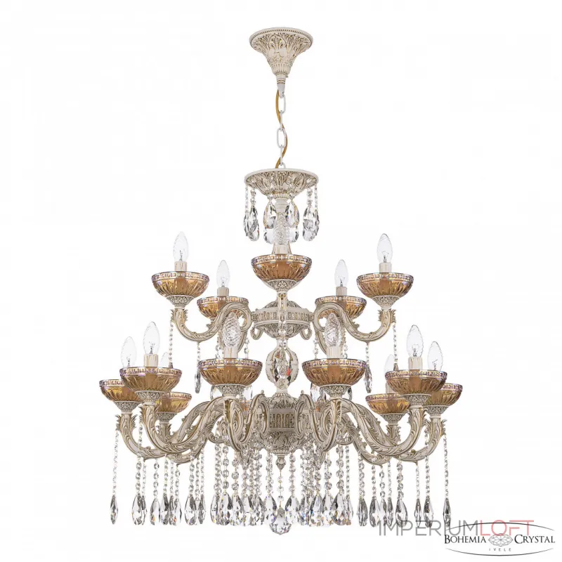 Подвесная люстра Bohemia Ivele Crystal AL7901 AL79101/10+5/250/2D A WMG P Shampan/M-1G Подвесная люстра Bohemia Ivele Crystal AL7901 AL79101/10+5/250/2D A WMG P Shampan/M-1G