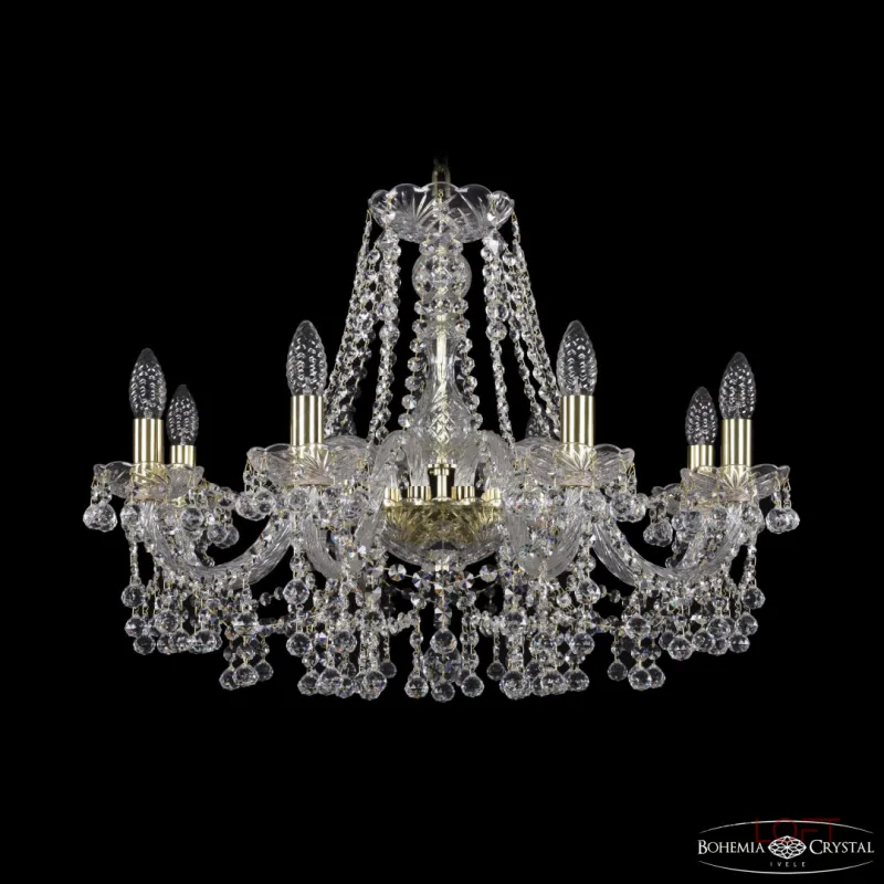Подвесная люстра Bohemia Ivele Crystal 1409 1409/8/240 G