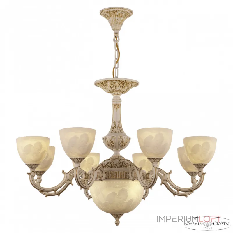 Подвесная люстра Bohemia Ivele Crystal AL7801 AL78101P/8/250 WMG P1 U Angel