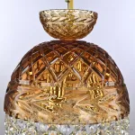 Подвесной светильник Bohemia Ivele Crystal 5478 5478/22 G Amber/M-1F Balls