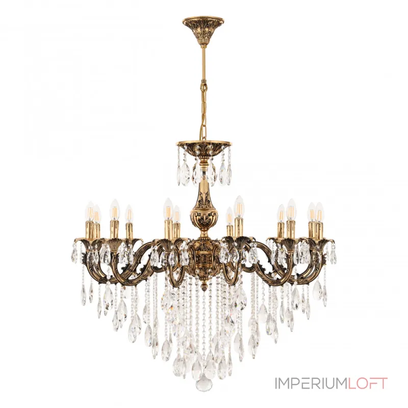 Подвесная люстра Bohemia Ivele Crystal AL7901 AL79101/12/300 B GB