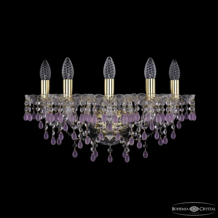 Бра Bohemia Ivele Crystal 1410 1410B/5/160/XL G V7010 от ImperiumLoft