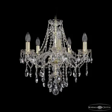 Подвесная люстра Bohemia Ivele Crystal 1415 1415/5/165 G