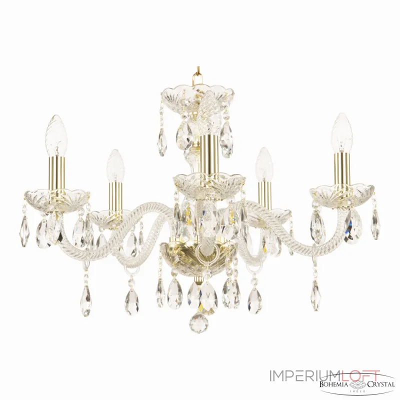 Подвесная люстра Bohemia Ivele Crystal 117 117/5/195 G