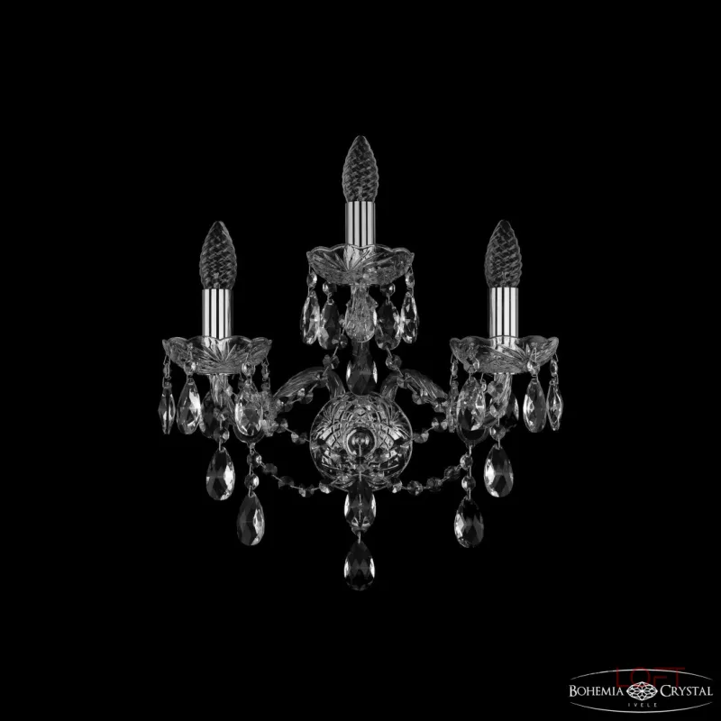 Бра Bohemia Ivele Crystal 1415 1415B/2+1/165 Ni