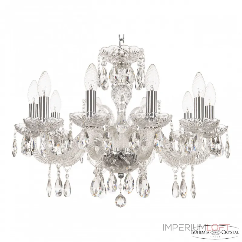 Подвесная люстра Bohemia Ivele Crystal 118 118/10/195 Ni
