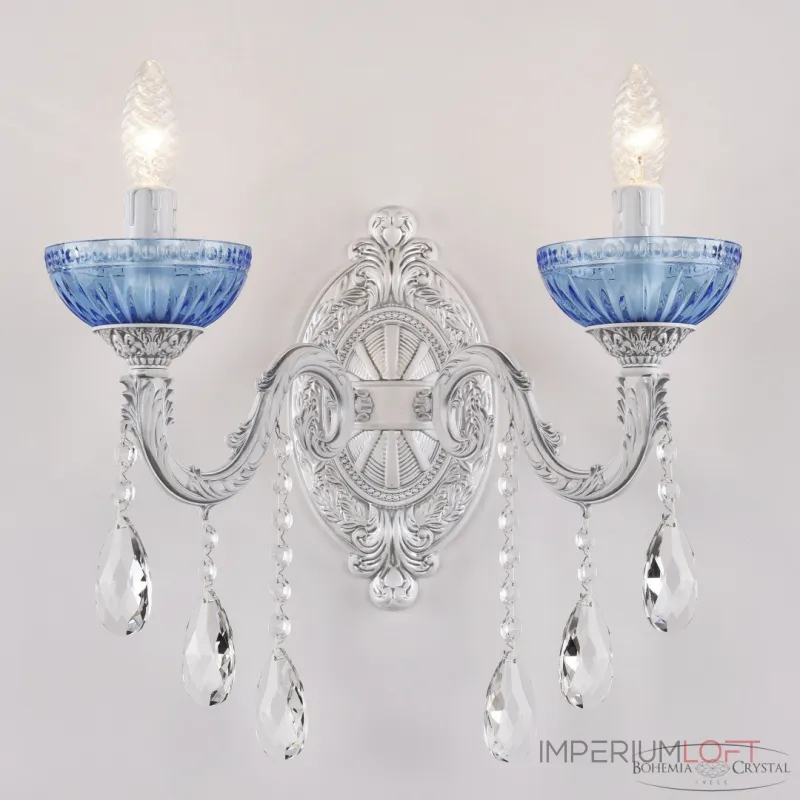 Бра Bohemia Ivele Crystal AL7901 AL7901B10/2/175 B WMN P Aquamarine/M-1G Бра Bohemia Ivele Crystal AL7901 AL7901B10/2/175 B WMN P Aquamarine/M-1G