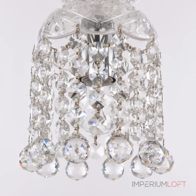Подвесной светильник Bohemia Ivele Crystal 1478 14781P/11 Ni Balls