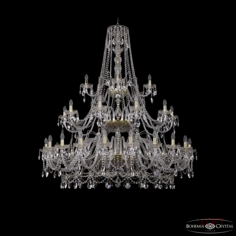 Подвесная люстра Bohemia Ivele Crystal 1411 1411/20+10+5/530/3d G Подвесная люстра Bohemia Ivele Crystal 1411 1411/20+10+5/530/3d G