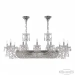 Подвесная люстра Bohemia Ivele Crystal 1453 1453/12/195/800 Ni