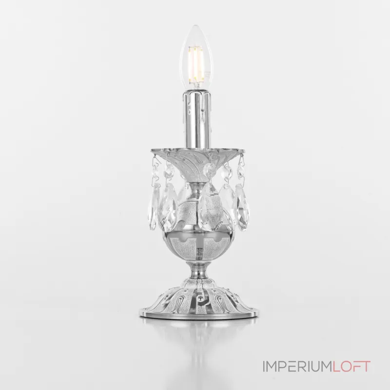 Настольная лампа Bohemia Ivele Crystal AL77 AL77500L/1-23 NW Настольная лампа Bohemia Ivele Crystal AL77 AL77500L/1-23 NW