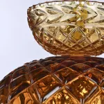 Подвесной светильник Bohemia Ivele Crystal 5478 5478/22 G Amber/M-1F Balls