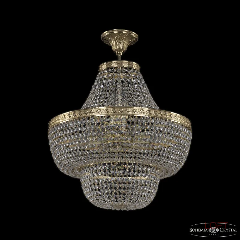 Подвесная люстра Bohemia Ivele Crystal 1909 19091/H1/45IV G Подвесная люстра Bohemia Ivele Crystal 1909 19091/H1/45IV G