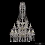 Подвесная люстра Bohemia Ivele Crystal 1413 1413/16+8+4/300/h-134/3d G