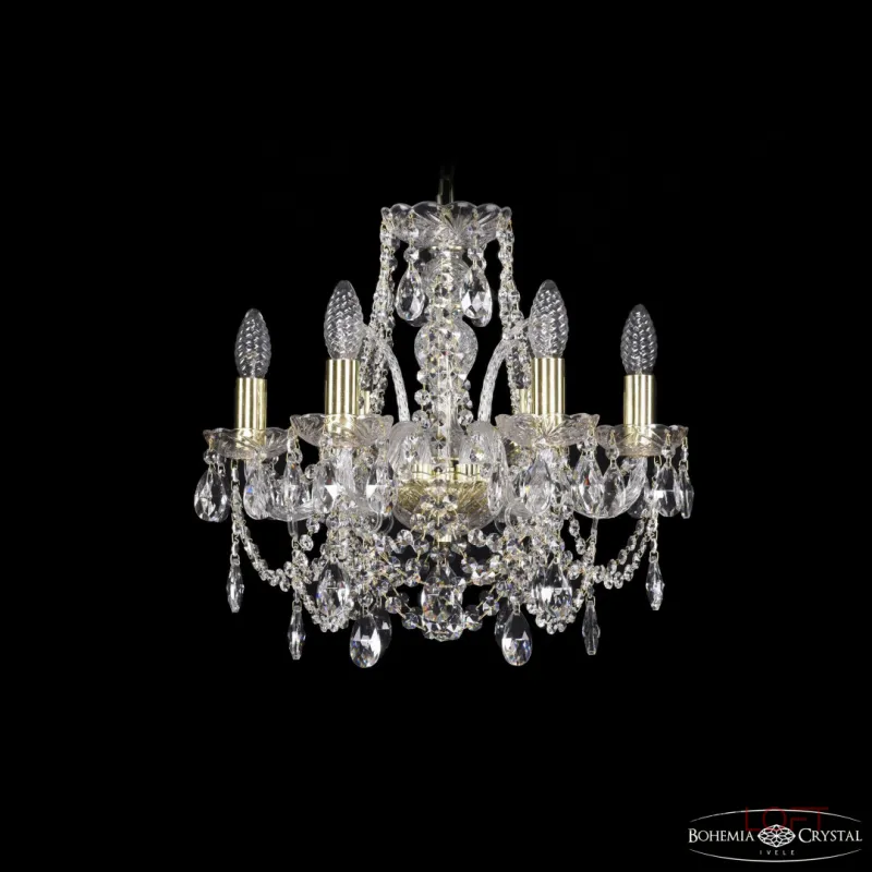 Подвесная люстра Bohemia Ivele Crystal 1411 1411/6/141 G